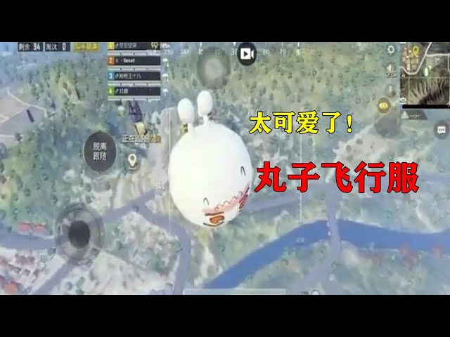 和平精英: 整局游戏维持元宵活动丸子效果,敌人都不忍心打你!【胖犬解说】